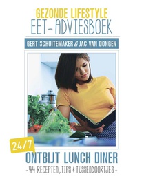 Gezonde lifestyle eet-adviesboek voorzijde