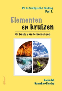 Elementen en kruizen als basis van de horoscoop voorzijde