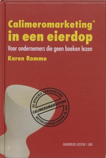 Calimeromarketing in een eierdop voorzijde