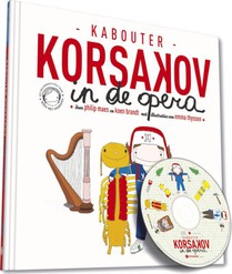 Kabouter Korsakov in de opera voorzijde