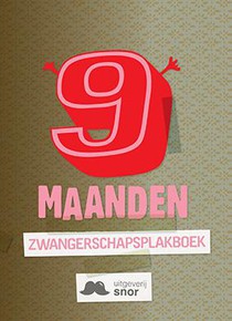 9 maanden zwangerschapsplakboek voorzijde