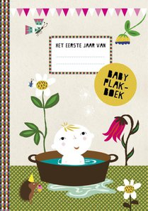 Babyplakboek voorzijde