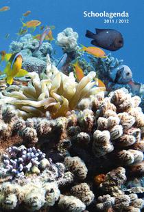 Schoolagenda 2011-2012 met thema Duiken