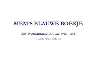 Mems blauwe boekje