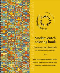 Modern dutch coloring book voorzijde