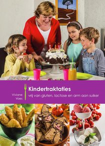 Kindertraktaties vrij van gluten, lactose en arm aan suiker voorzijde