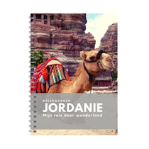 Reisdagboek Jordanië voorzijde