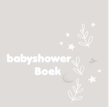 Babyshowerboek zand