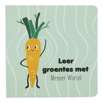 Leer groentes met meneer Wortel voorzijde