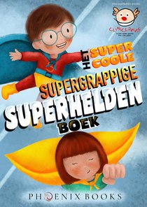 Het supercoole, supergrappige, superheldenboek voorzijde