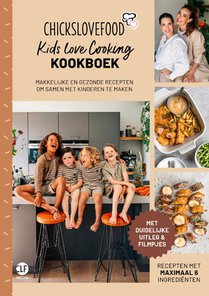 Het kids love cooking-kookboek voorzijde