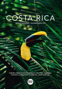 Costa Rica reisgids magazine 2023 + inclusief gratis app voorzijde