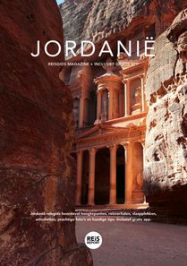 Jordanië reisgids magazine 2023 + inclusief gratis app voorzijde