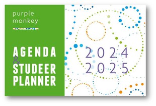 Purple Monkey Agenda & Studeerplanner