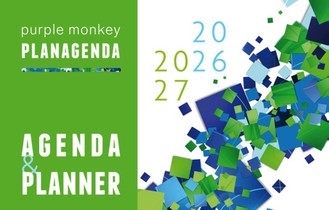 Purple Monkey planagenda 2026-2027 - A4 editie