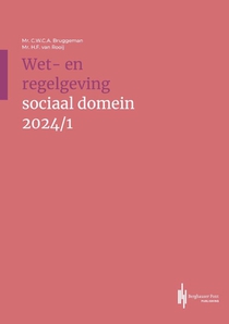 Wet- en regelgeving sociaal domein 2024/1 voorzijde