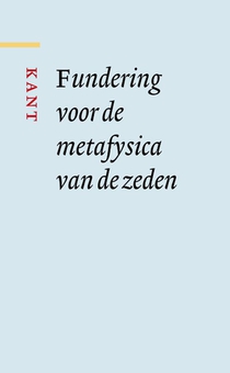 Fundering voor de metafysica van de zeden voorzijde