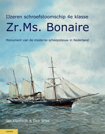 IJzeren schroefstoomschip 4e klasse Zr. Ms. Bonaire voorzijde