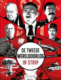 De Tweede Wereldoorlog in strip voorzijde