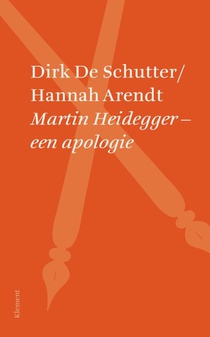 Martin Heidegger – een apologie voorzijde
