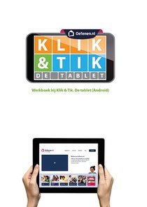 Klik & Tik de tablet voorzijde