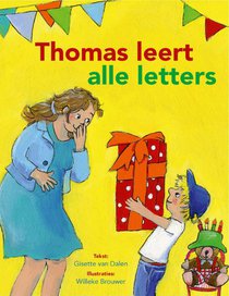 Thomas leert alle letters voorzijde