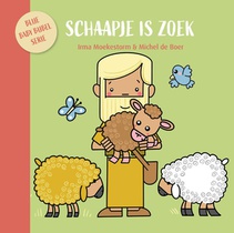 Schaapje is zoek voorzijde