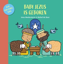 Baby Jezus is geboren voorzijde