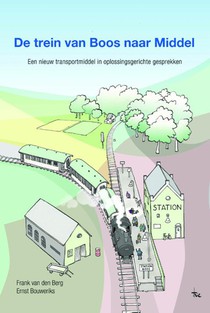 De trein van boos naar middel voorzijde