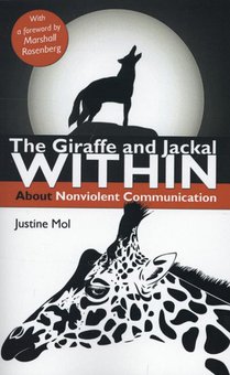 The giraff and jackal within voorzijde