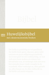 Bijbel NBV21 Huwelijksbijbel met DC