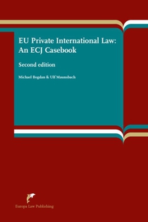 EU private international law: an ECJ casebook voorzijde