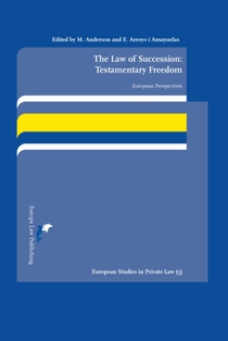 The Law of Succession: Testamentary Freedom voorzijde