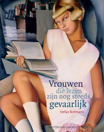 Vrouwen die lezen zijn nog steeds gevaarlijk voorzijde