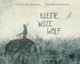 Kleine wijze wolf voorzijde