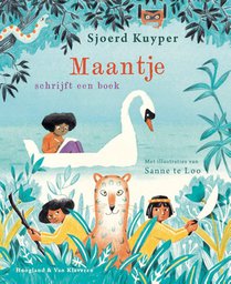 Maantje schrijft een boek voorzijde