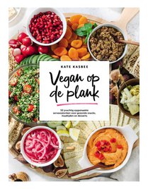 Vegan op de plank voorzijde