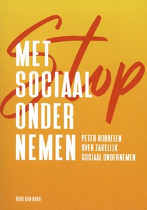 Stop met sociaal ondernemen voorzijde