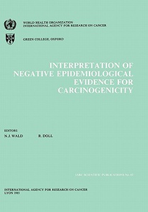Interpretation of Negative Epidemiological Evidence for Carcinogenicity