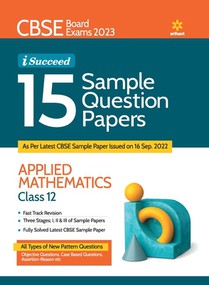 CBSE Board Exams 2023 I Succeed 15 Sample Question Papers Mathematics Class 12th