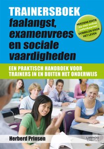 Trainersboek faalangst, examenvrees en sociale vaardigheden voorzijde