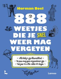 888 weetjes die je snel weer mag vergeten voorzijde