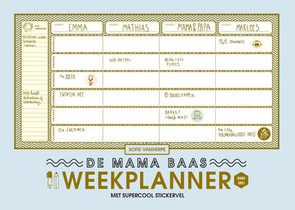 De mama baas weekplanner