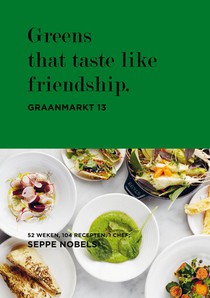 Greens that taste like friendship. voorzijde