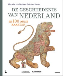 De geschiedenis van Nederland in 100 oude kaarten voorzijde