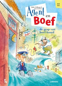 De grap van boef-baard voorzijde