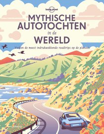 Mythische autotochten in de wereld voorzijde