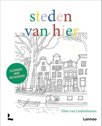 Kleurboek voor volwassenen: steden van hier