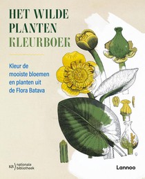 Het wilde planten kleurboek voorzijde
