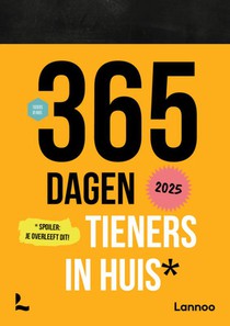 Scheurkalender 365 dagen tieners in huis voorzijde
